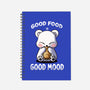 Good Food Is Good Mood-None-Dot Grid-Notebook-fanfabio