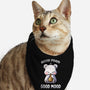 Good Food Is Good Mood-Cat-Bandana-Pet Collar-fanfabio