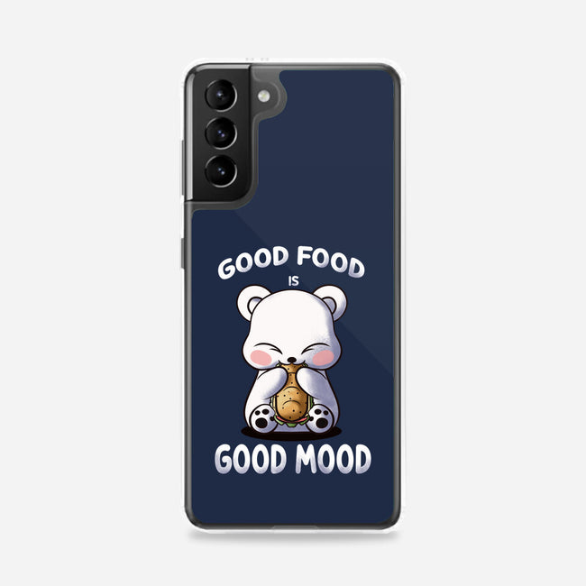 Good Food Is Good Mood-Samsung-Snap-Phone Case-fanfabio