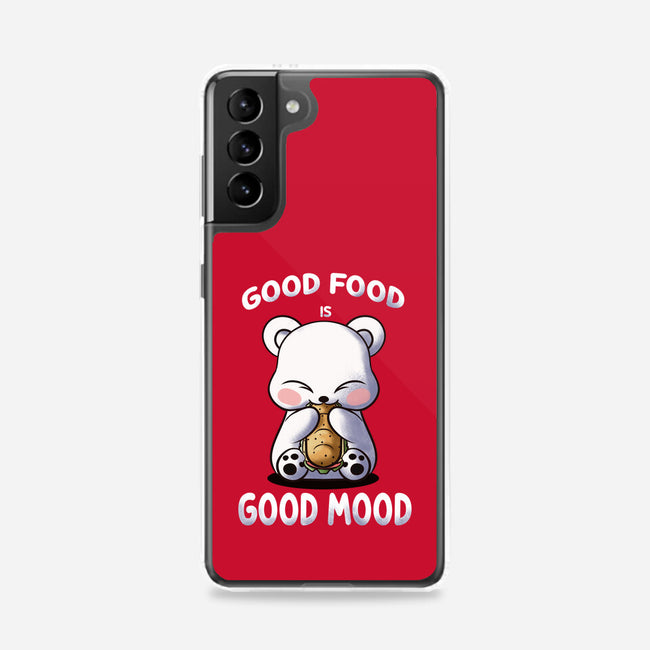 Good Food Is Good Mood-Samsung-Snap-Phone Case-fanfabio