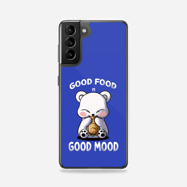 Good Food Is Good Mood-Samsung-Snap-Phone Case-fanfabio