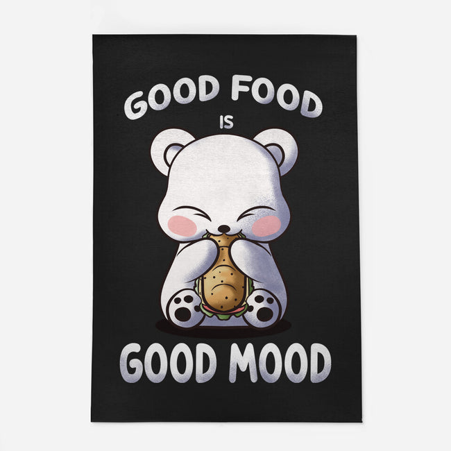 Good Food Is Good Mood-None-Outdoor-Rug-fanfabio