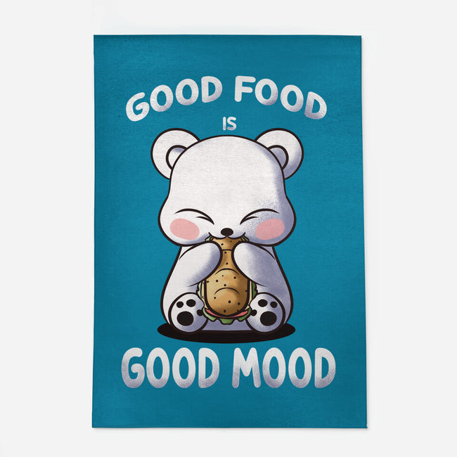 Good Food Is Good Mood-None-Outdoor-Rug-fanfabio