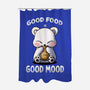 Good Food Is Good Mood-None-Polyester-Shower Curtain-fanfabio