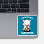 Good Food Is Good Mood-None-Glossy-Sticker-fanfabio