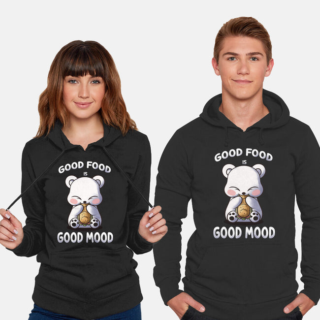 Good Food Is Good Mood-Unisex-Pullover-Sweatshirt-fanfabio