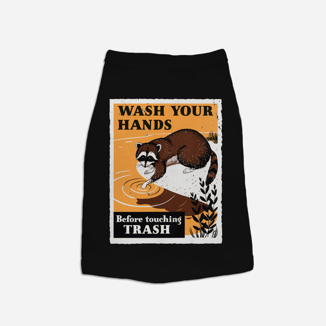 Wash Your Hands-Cat-Basic-Pet Tank-Boggs Nicolas