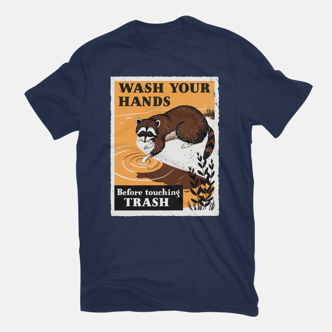 Wash Your Hands-Youth-Basic-Tee-Boggs Nicolas