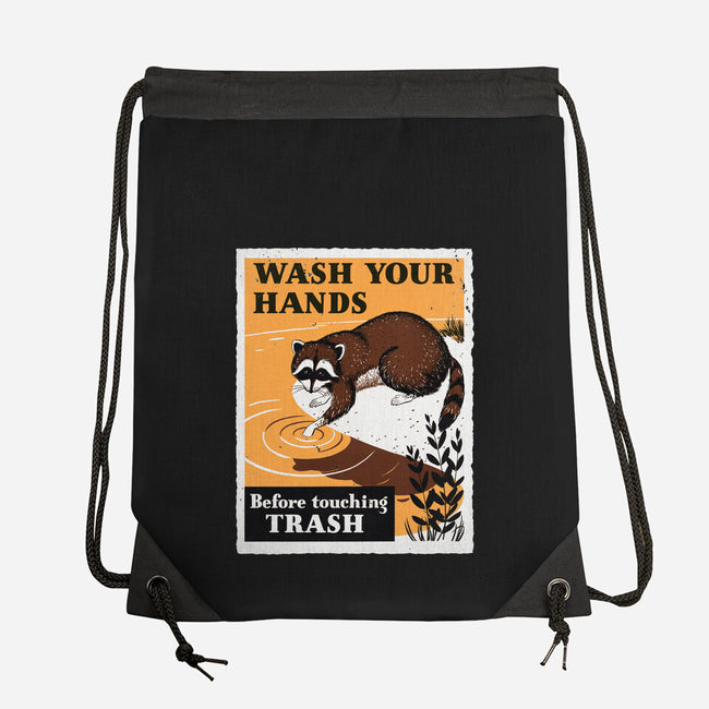 Wash Your Hands-None-Drawstring-Bag-Boggs Nicolas