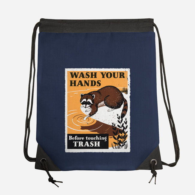 Wash Your Hands-None-Drawstring-Bag-Boggs Nicolas