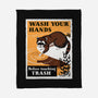 Wash Your Hands-None-Fleece-Blanket-Boggs Nicolas