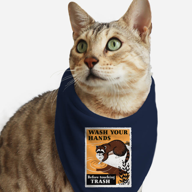 Wash Your Hands-Cat-Bandana-Pet Collar-Boggs Nicolas