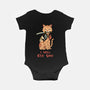 Fierce Tattooed Cat Meowster-Baby-Basic-Onesie-vp021