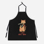 Fierce Tattooed Cat Meowster-Unisex-Kitchen-Apron-vp021