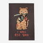 Fierce Tattooed Cat Meowster-None-Outdoor-Rug-vp021