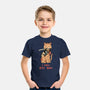 Fierce Tattooed Cat Meowster-Youth-Basic-Tee-vp021