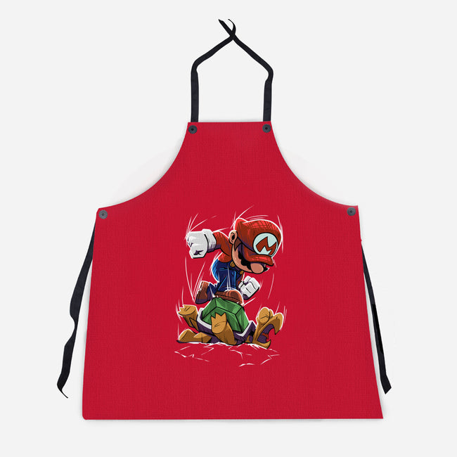 Smash Them-Unisex-Kitchen-Apron-RavArt Studio