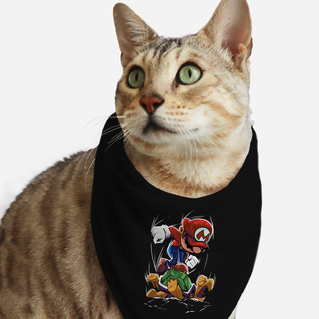 Smash Them-Cat-Bandana-Pet Collar-RavArt Studio