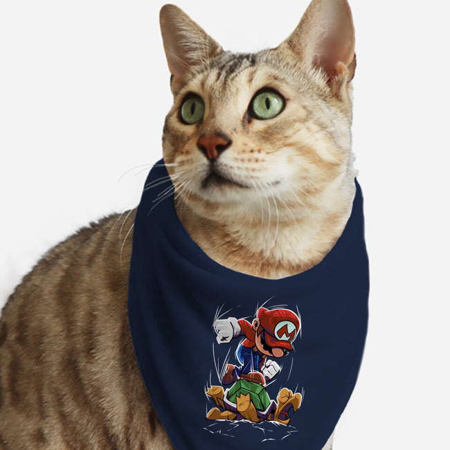 Smash Them-Cat-Bandana-Pet Collar-RavArt Studio