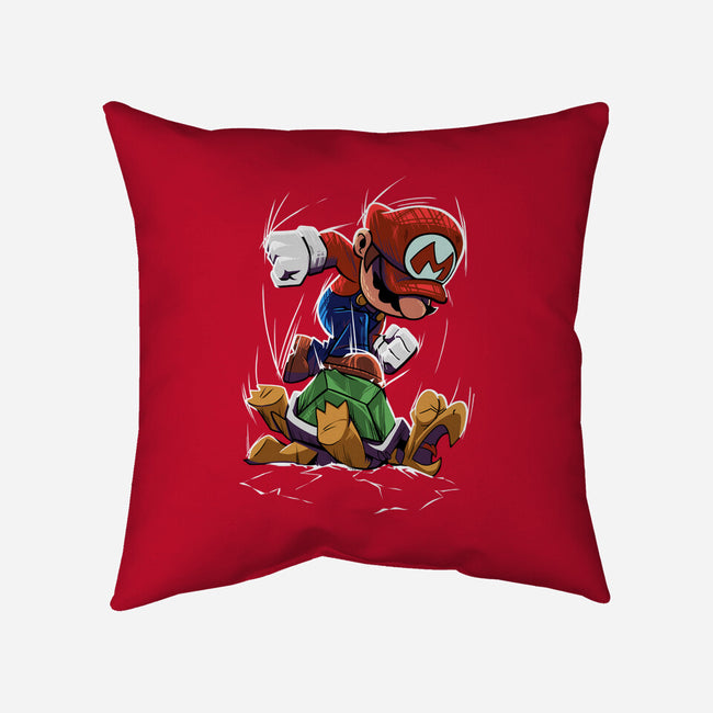 Smash Them-None-Removable Cover-Throw Pillow-RavArt Studio