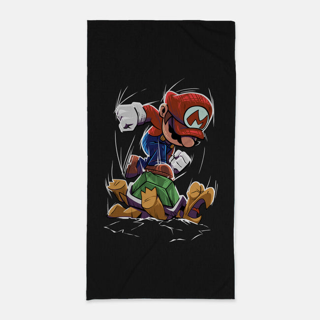 Smash Them-None-Beach-Towel-RavArt Studio