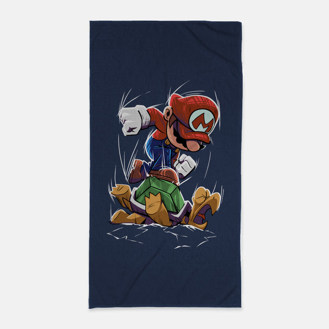 Smash Them-None-Beach-Towel-RavArt Studio