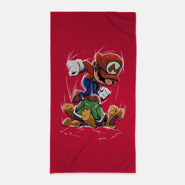 Smash Them-None-Beach-Towel-RavArt Studio