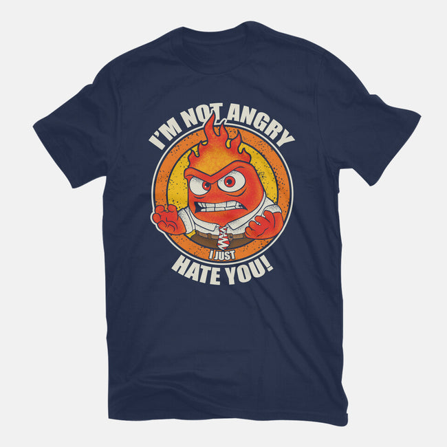 Not Angry I Just Hate You-Womens-Fitted-Tee-turborat14