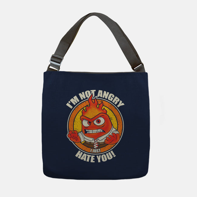 Not Angry I Just Hate You-None-Adjustable Tote-Bag-turborat14