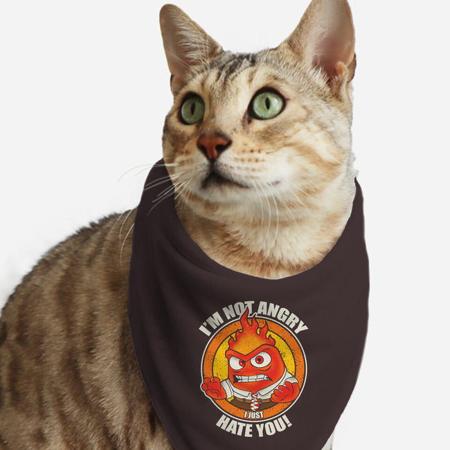 Not Angry I Just Hate You-Cat-Bandana-Pet Collar-turborat14