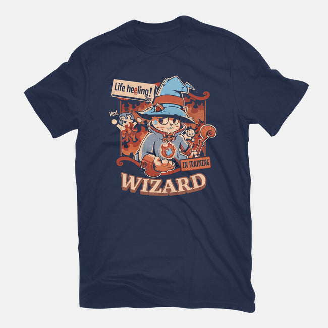 Wizard Still In Training-Mens-Basic-Tee-Heyra Vieira