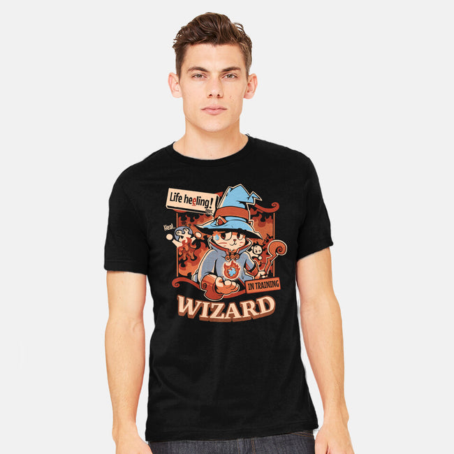 Wizard Still In Training-Mens-Heavyweight-Tee-Heyra Vieira