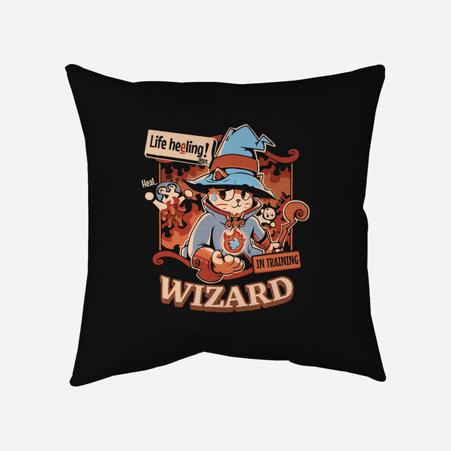 Wizard Still In Training-None-Non-Removable Cover w Insert-Throw Pillow-Heyra Vieira