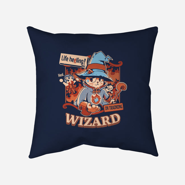 Wizard Still In Training-None-Non-Removable Cover w Insert-Throw Pillow-Heyra Vieira