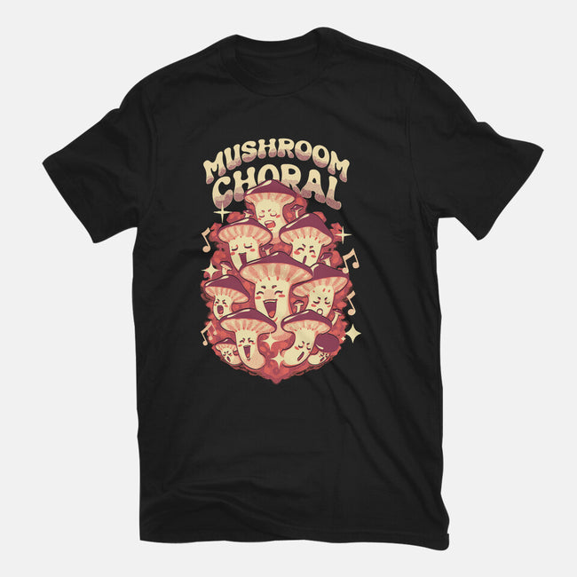 Mushroom Choral-Mens-Heavyweight-Tee-Estudio Horta