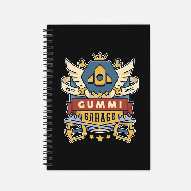 The Gummi Garage Emblem-None-Dot Grid-Notebook-LAGELANTEE