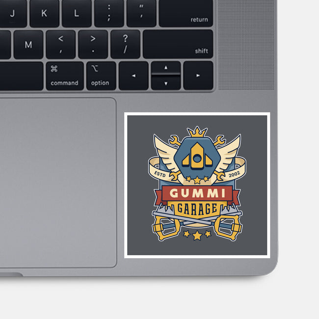 The Gummi Garage Emblem-None-Glossy-Sticker-LAGELANTEE