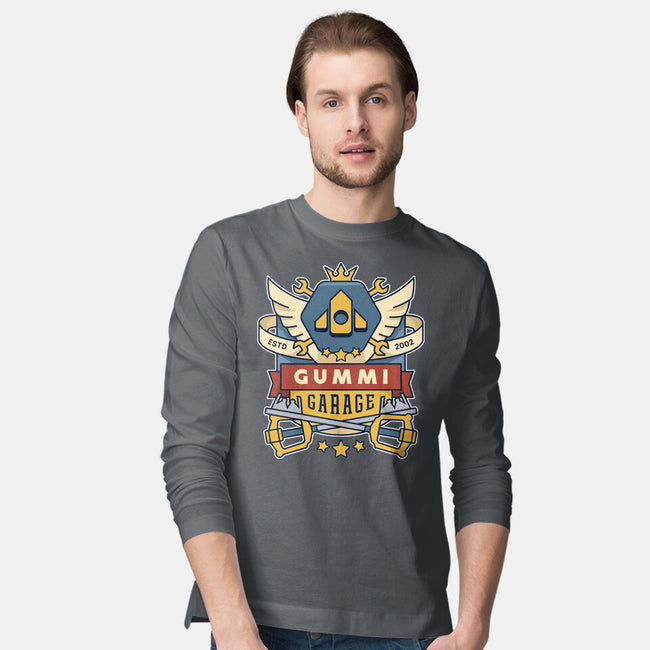 The Gummi Garage Emblem-Mens-Long Sleeved-Tee-LAGELANTEE