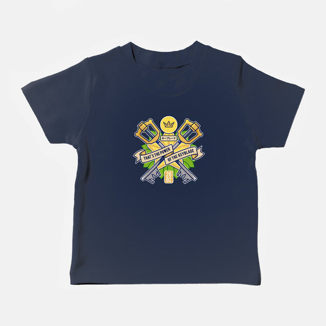 Power Of The Keyblade-Baby-Basic-Tee-LAGELANTEE