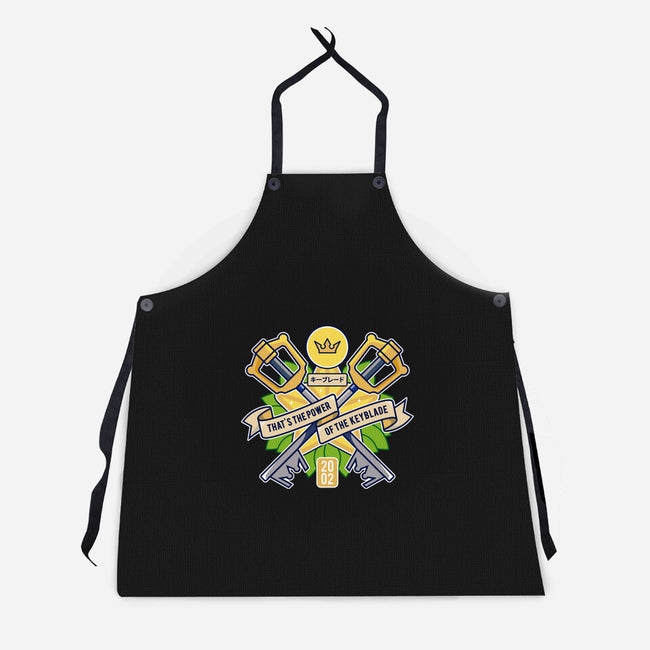 Power Of The Keyblade-Unisex-Kitchen-Apron-LAGELANTEE