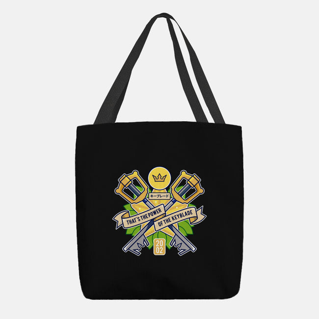 Power Of The Keyblade-None-Basic Tote-Bag-LAGELANTEE