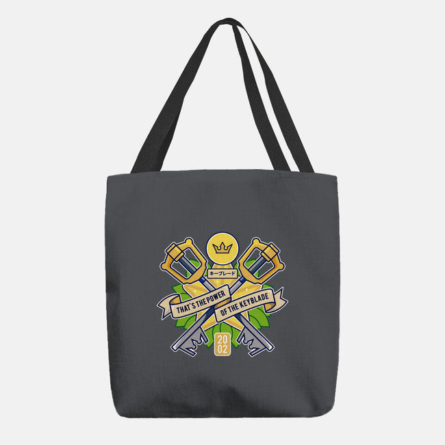 Power Of The Keyblade-None-Basic Tote-Bag-LAGELANTEE