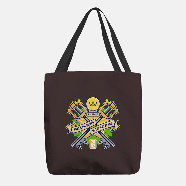 Power Of The Keyblade-None-Basic Tote-Bag-LAGELANTEE