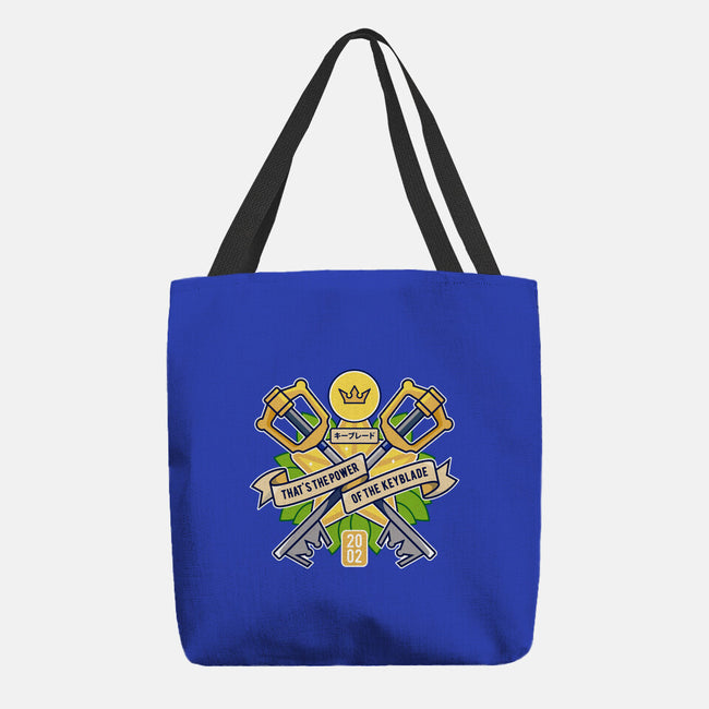 Power Of The Keyblade-None-Basic Tote-Bag-LAGELANTEE