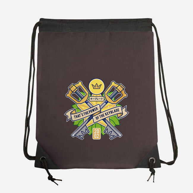 Power Of The Keyblade-None-Drawstring-Bag-LAGELANTEE