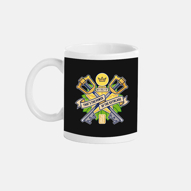 Power Of The Keyblade-None-Mug-Drinkware-LAGELANTEE