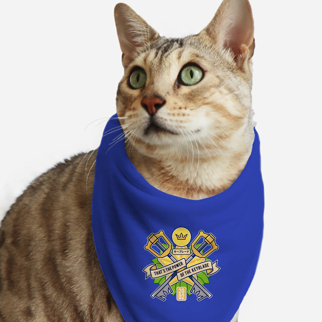 Power Of The Keyblade-Cat-Bandana-Pet Collar-LAGELANTEE