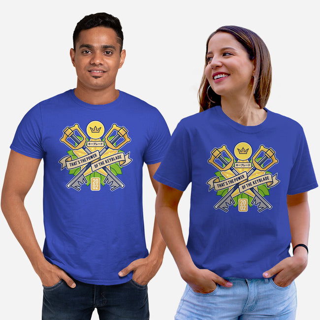 Power Of The Keyblade-Unisex-Basic-Tee-LAGELANTEE