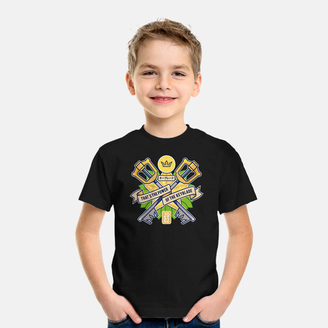 Power Of The Keyblade-Youth-Basic-Tee-LAGELANTEE