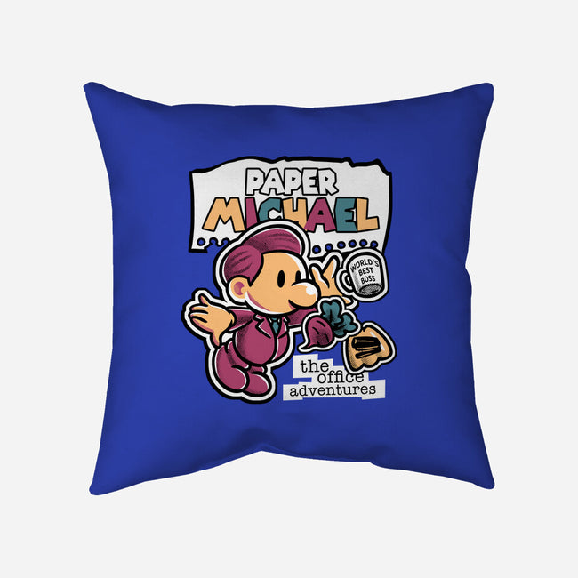 Paper Michael-None-Removable Cover w Insert-Throw Pillow-estudiofitas